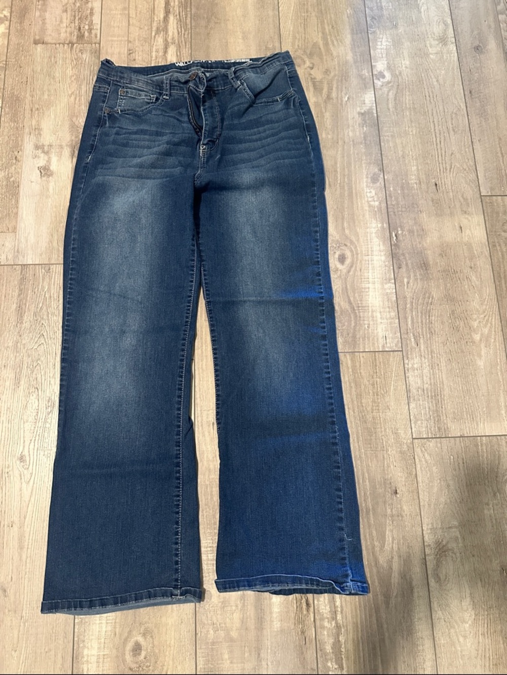 Wallflower Dark Blue Wide-Leg Jeans